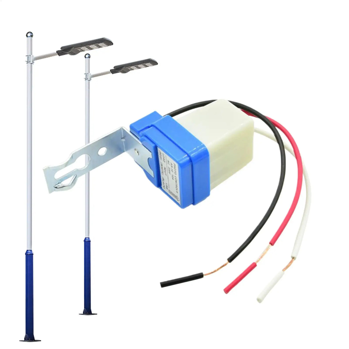Photocell Street Light Auto Switch Sensor 12V–220V 10A IP44