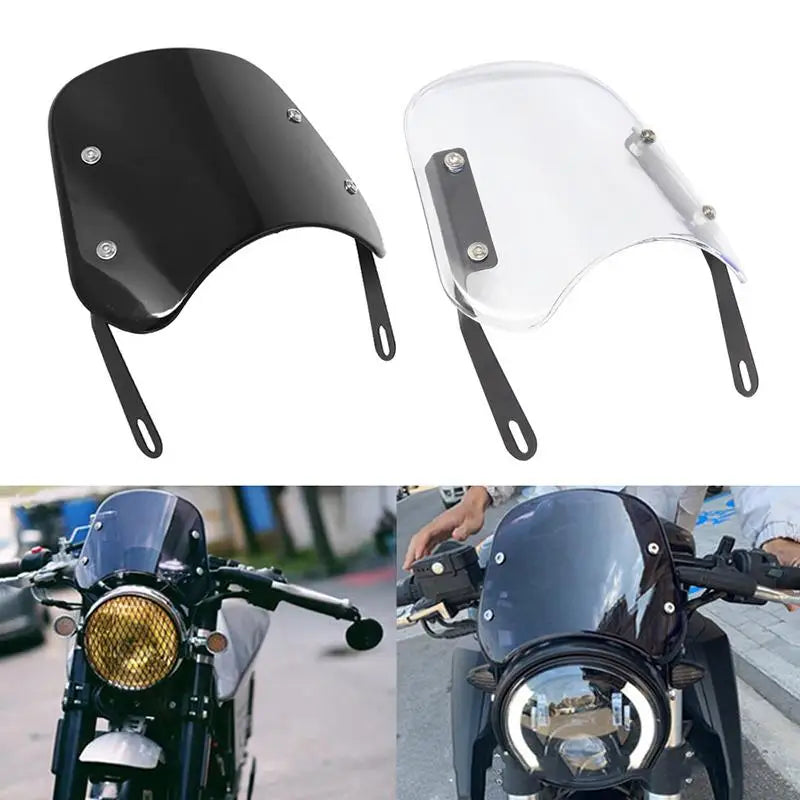 Universal Motorcycle Windshield Wind Deflector 6.5"–9.45"