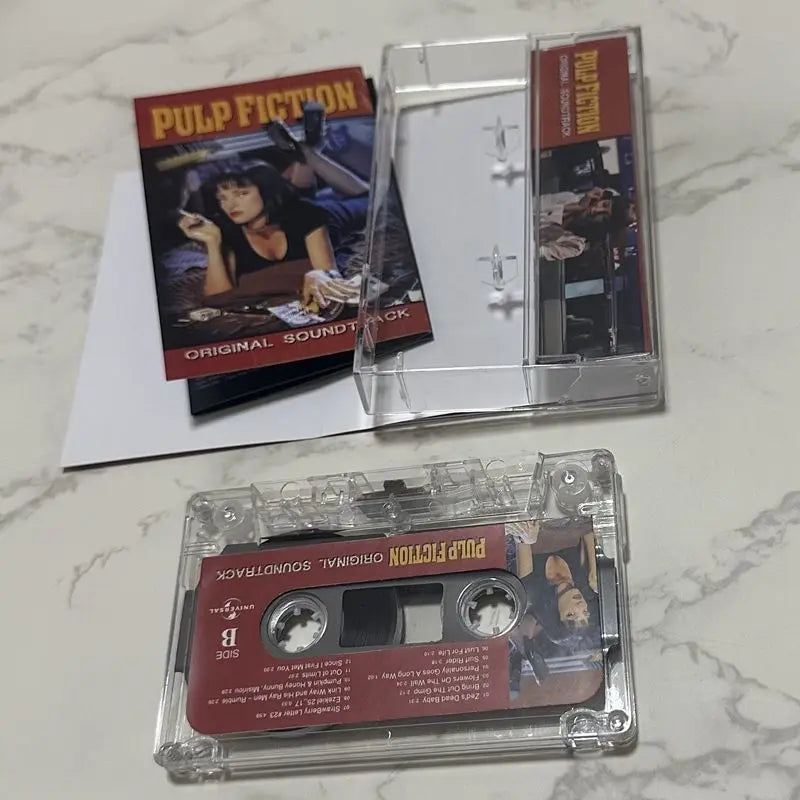 Movie Pulp Fiction Vincent Vega Mia Wallace Cosplay Tape Butch