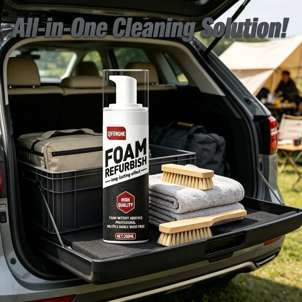 200ml Car Foam Cleaner – Interior & Exterior Stain Remover