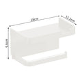 Toilet Paper Holder Plastic Storage Rack Kitchen Towel Placement
