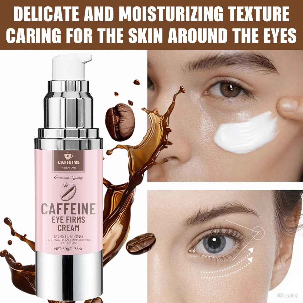 HISENRAIN Caffeine Under Eye Cream – Firm, Lift & Brighten 50g