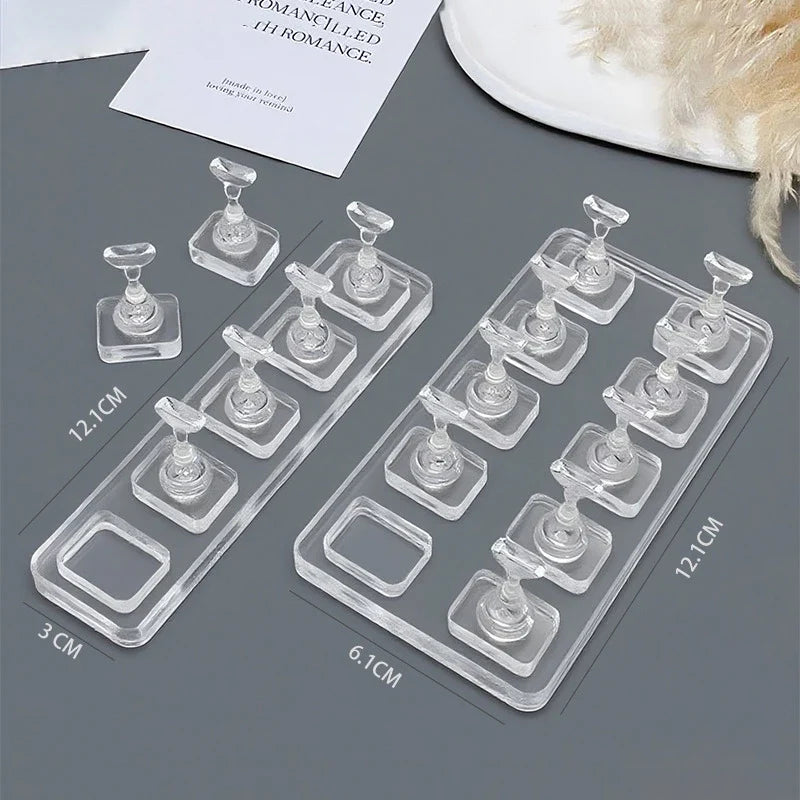 Non-Magnetic Nail Tips Display Stand – 1, 5 or 10 Grids