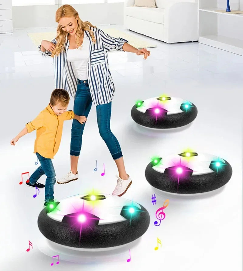 LED Bubble Football Kids Interactive Game Toy Music Lights Floating