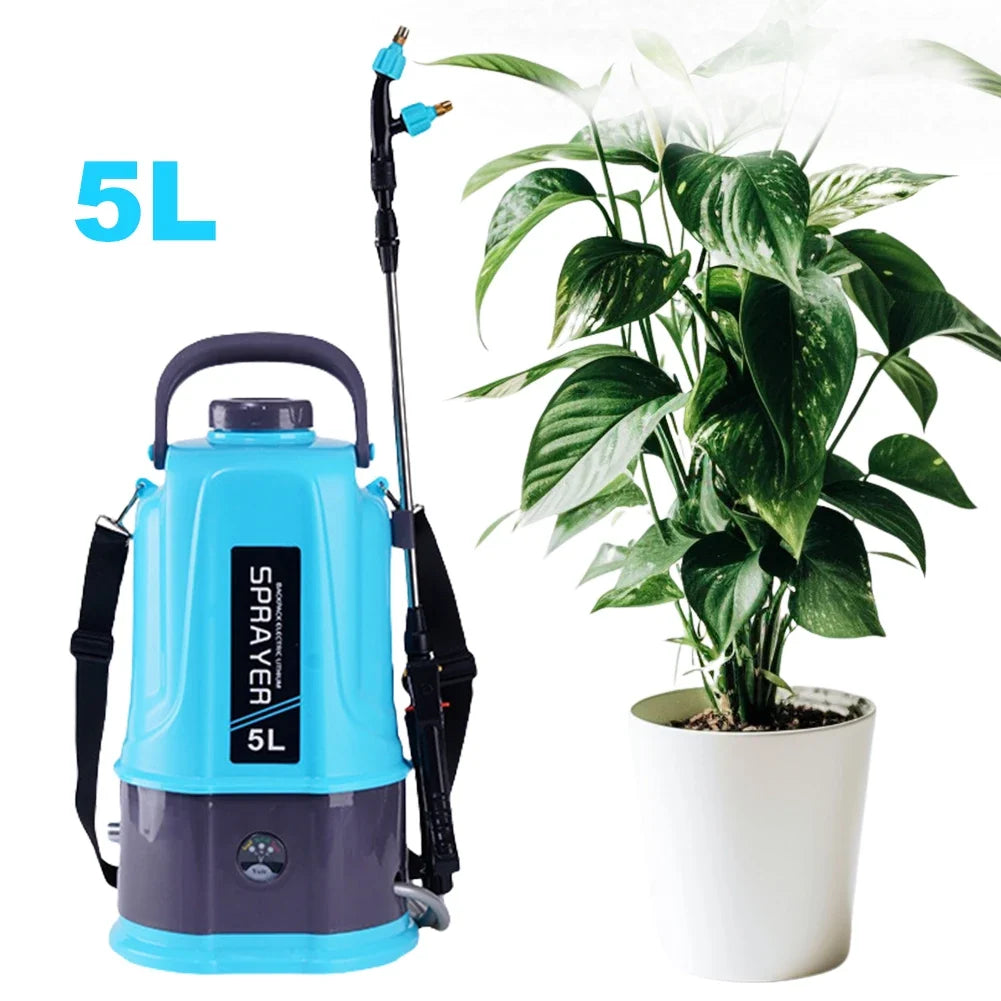 Electric Backpack Sprayer 12V Pressure Automatic Watering Wand