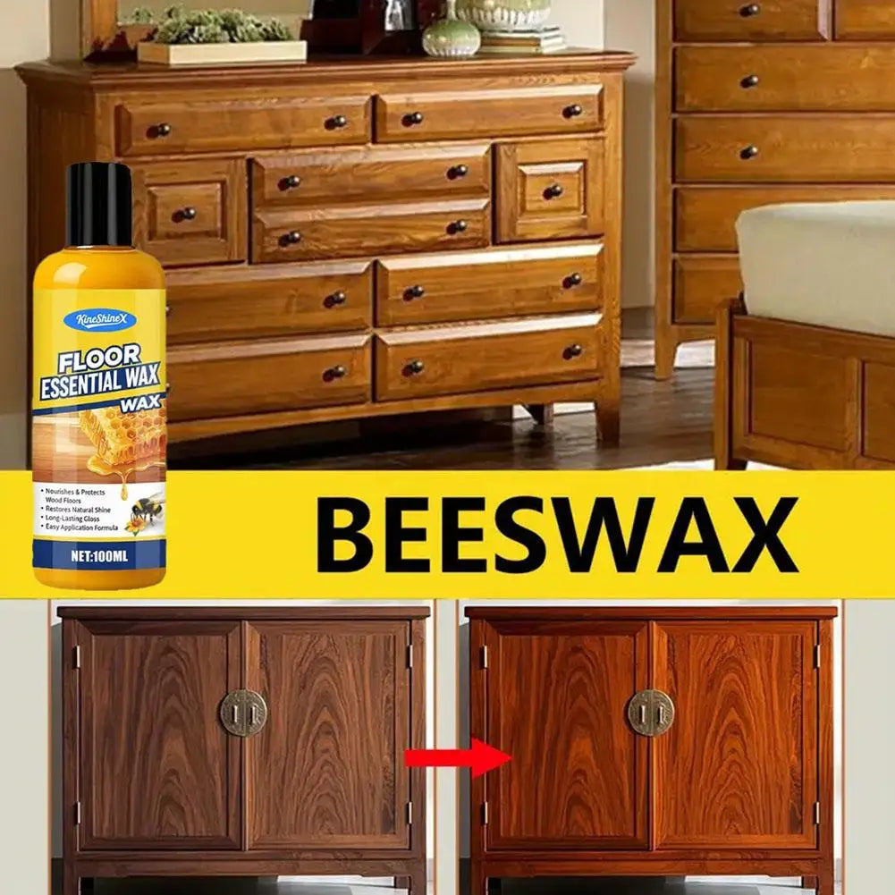 Beeswax Wood Conditioner & Furniture Polish – 100ml