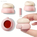Mini Refillable Lip Balm & Face Cream Jar with Silicone Spoon 3.5g