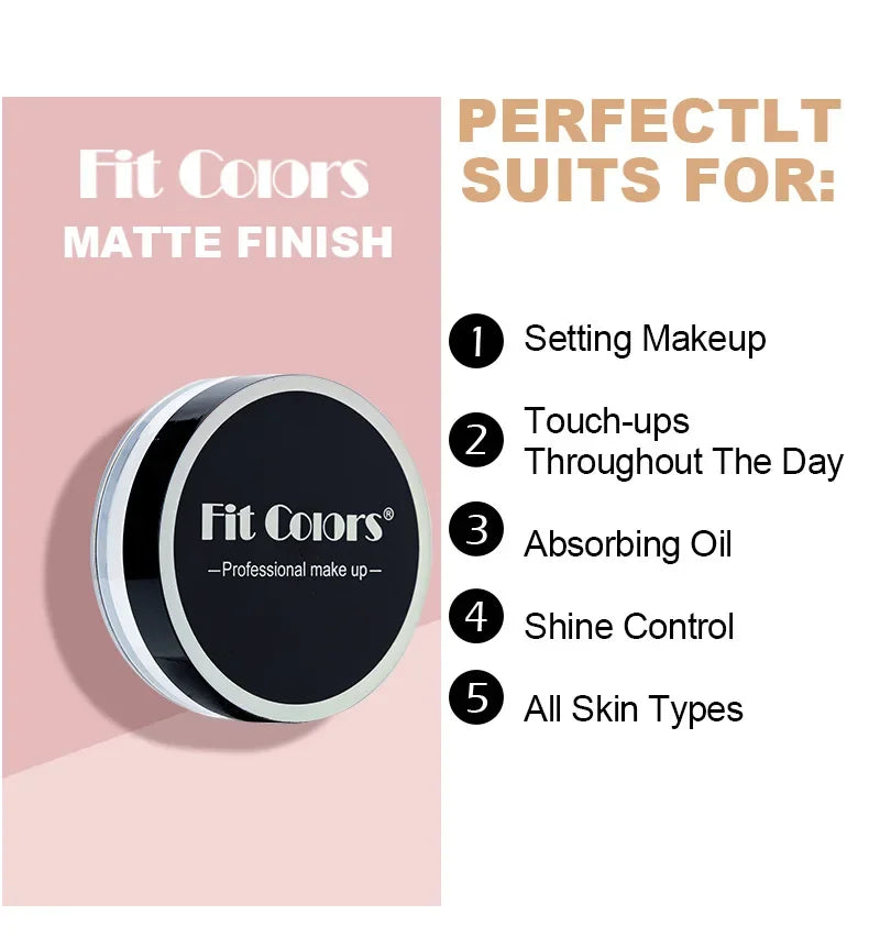 Page Vine Setting Powder – Waterproof Matte Concealer Powder