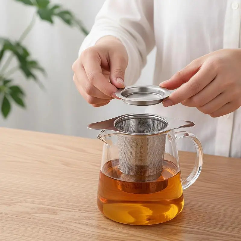 Stainless Steel Tea Infuser Strainer | Double Hanging Ears