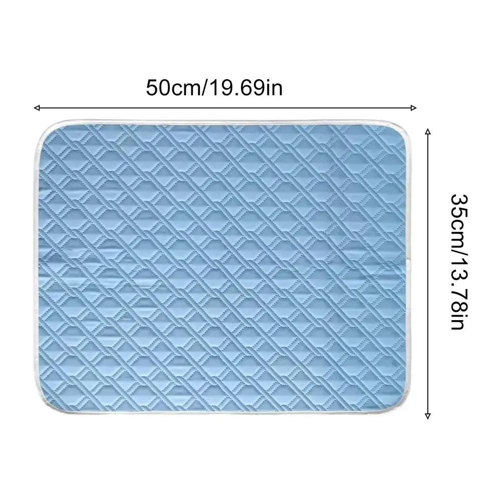 Pet Cooling Mat for Dogs & Cats – Summer Ice Pad Bed