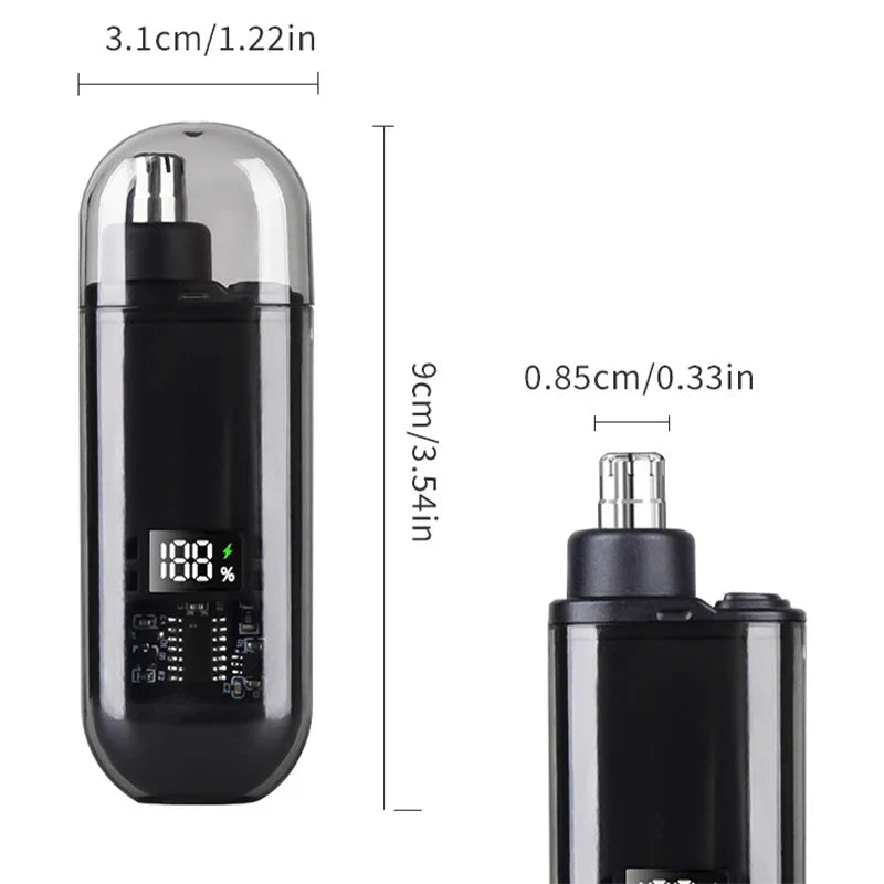 Nose Hair Trimmer T9 Clipper Mens Care Portable Mini USB Charging Ear