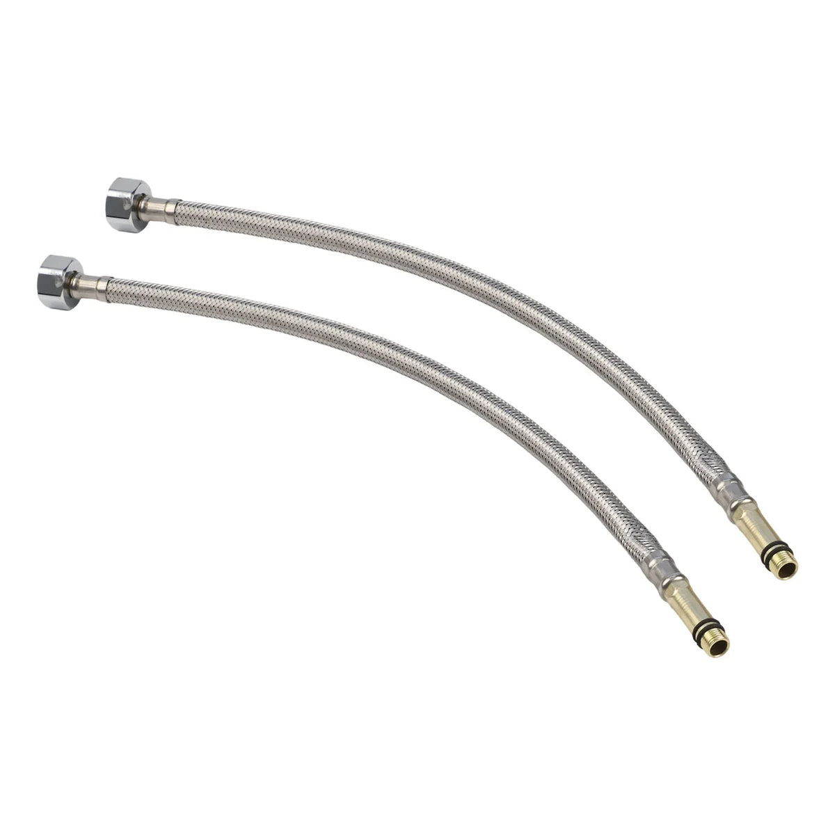 G1 2 Bathroom Kitchen Faucet Connector Stainless Steel Flexible