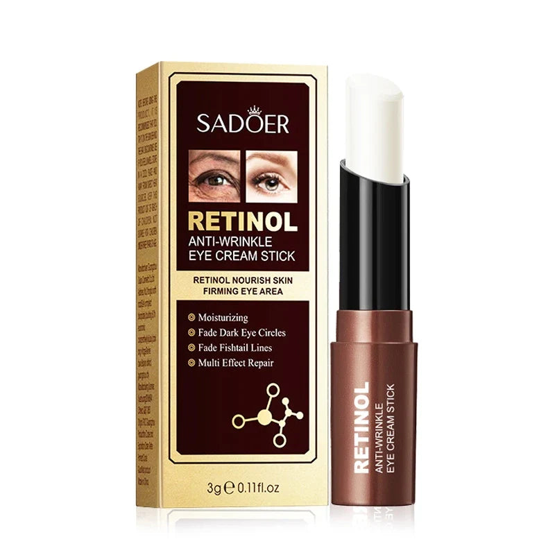 SADOER Retinol Eye Cream Stick – Dark Circles & Eye Bags