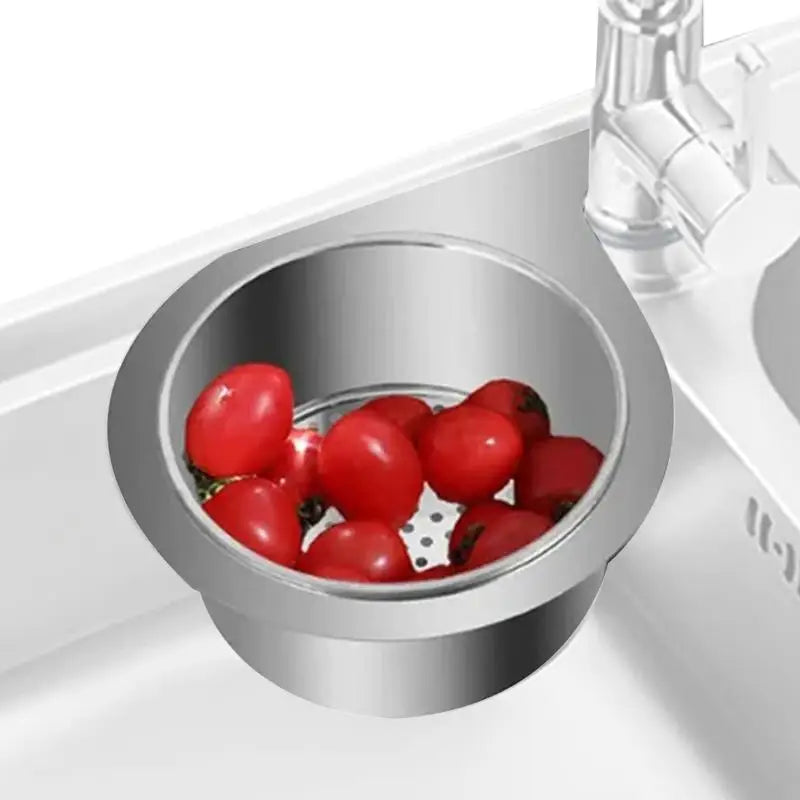 Basket Swan Drain Rack Stainless Steel Sink Food Catcher Kitchen