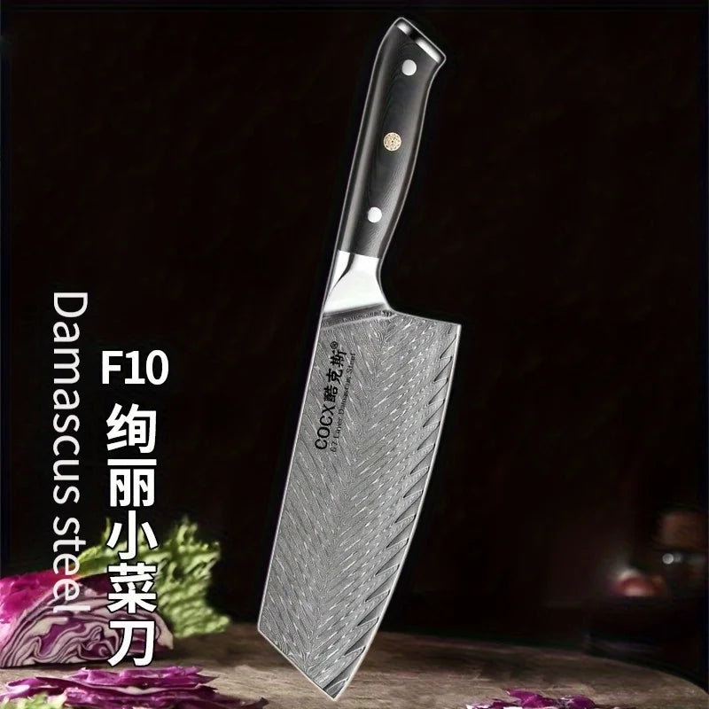 Damascus Steel Chef Knife – Japanese Style Meat Cleaver