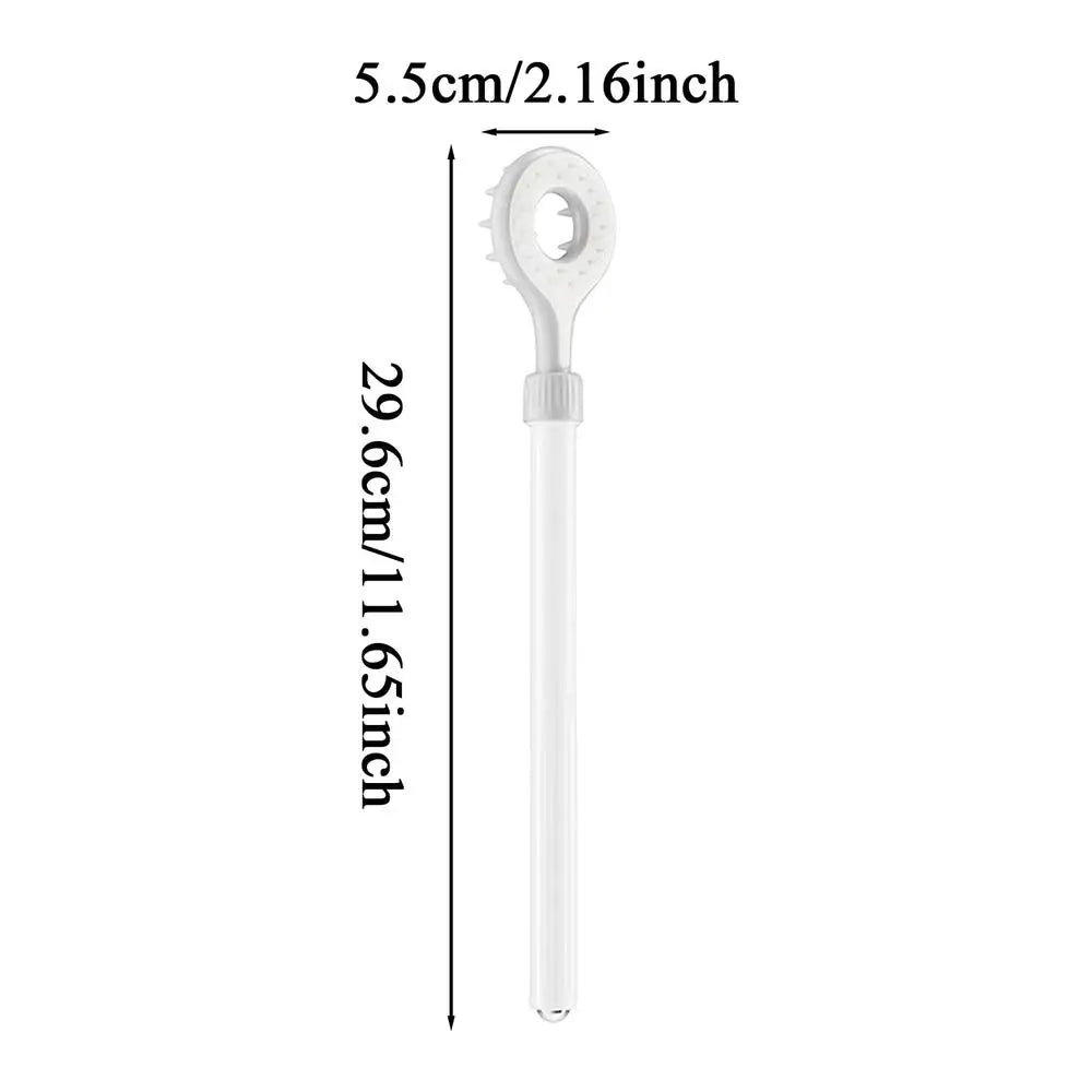 Retractable Double-Sided Back Scratcher & Shower Scrubber