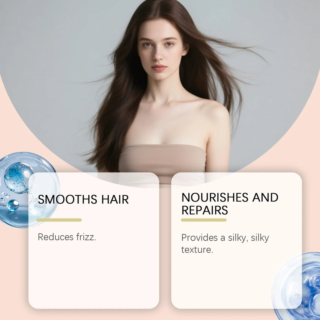 Keratin Air Dry Cream – Castor & Coconut Oil Frizz Control