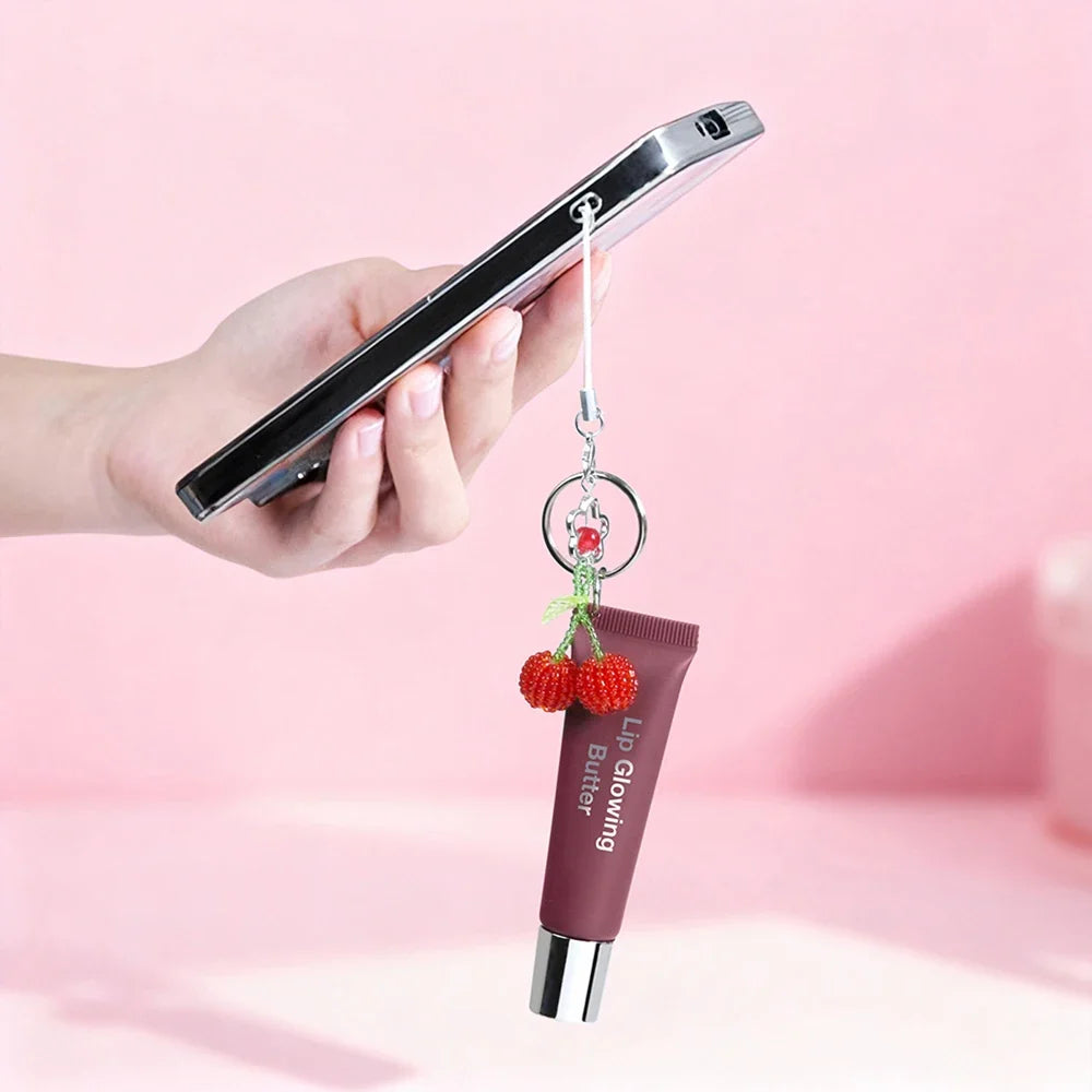 Lip Glowing Butter Keychain Gloss – Moisturizing & Long-Lasting