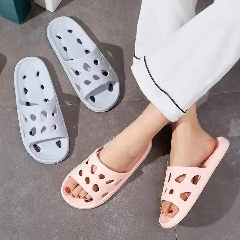Non-Slip Shower Slippers – Quick Dry Soft EVA, Unisex