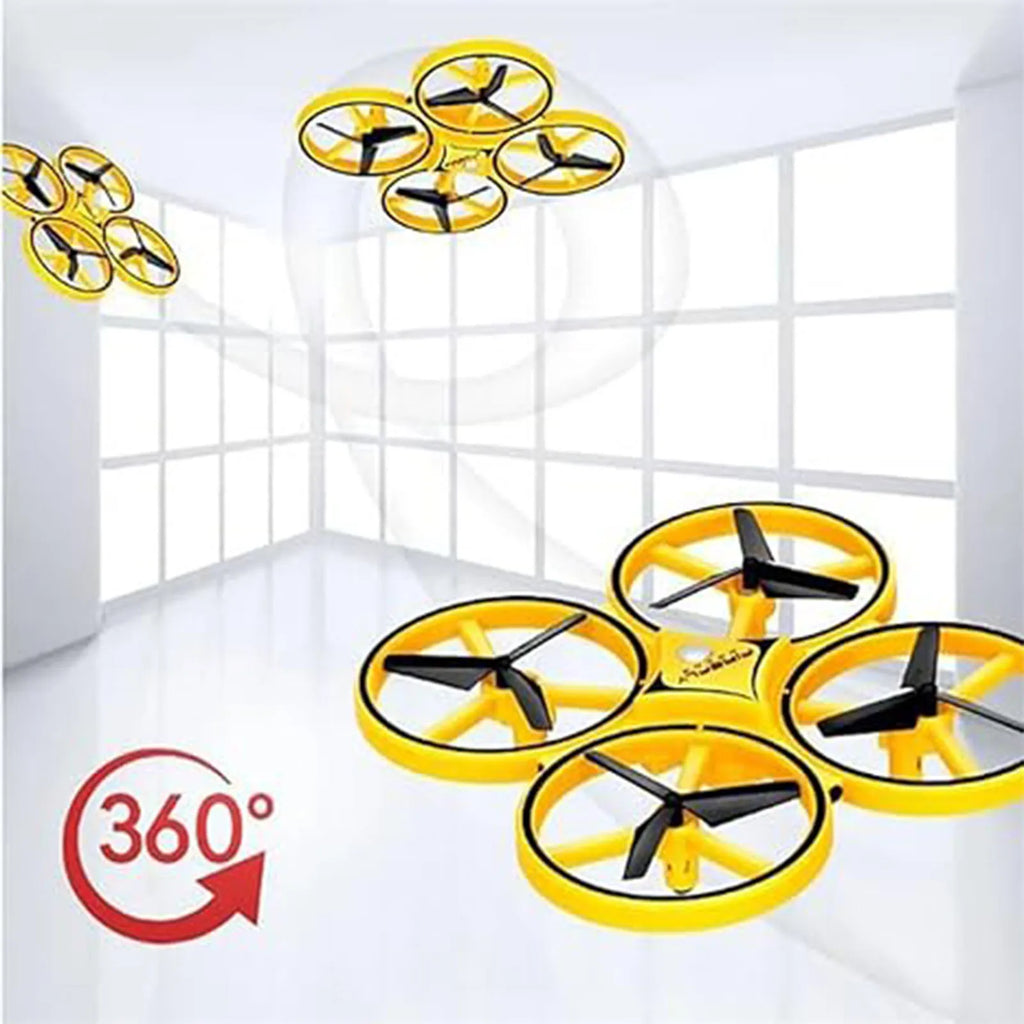 Gesture Control LED Drone Toy for Kids | RC Quadcopter Gift