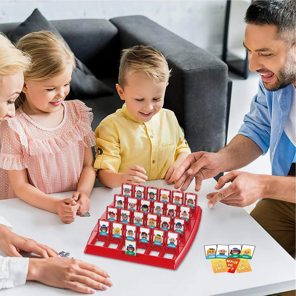 Guess Who I Am Memory Logic Board Game – Family & Kids