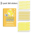 360-Count Hydrocolloid Pimple Patches – Stars Hearts & Dots