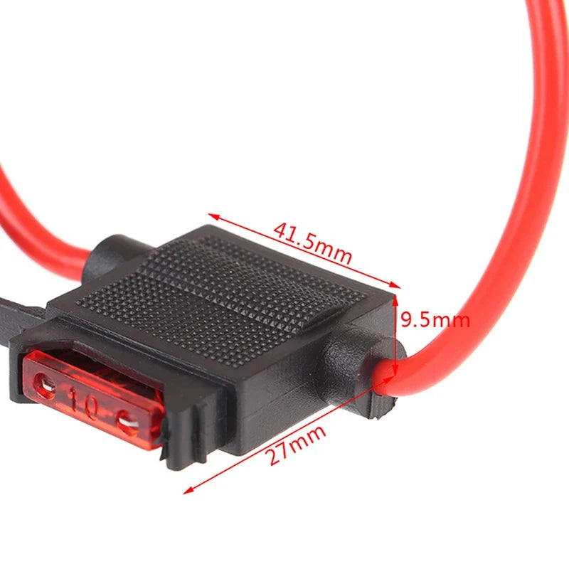 Car Inline Blade Fuse Holder Box – Splash-Proof 5A–30A