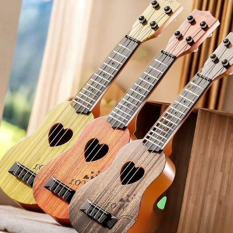 Kids Ukulele Guitar Toy 4 Strings – 26/35cm Musical Gift