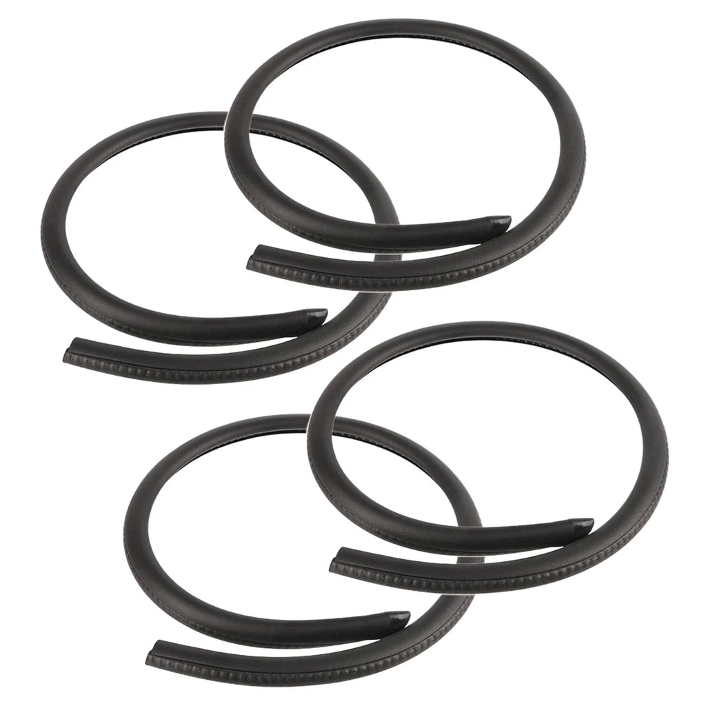 Vecligt EPDM Car Door Weatherstrip Sealing Strip | 2m Pair