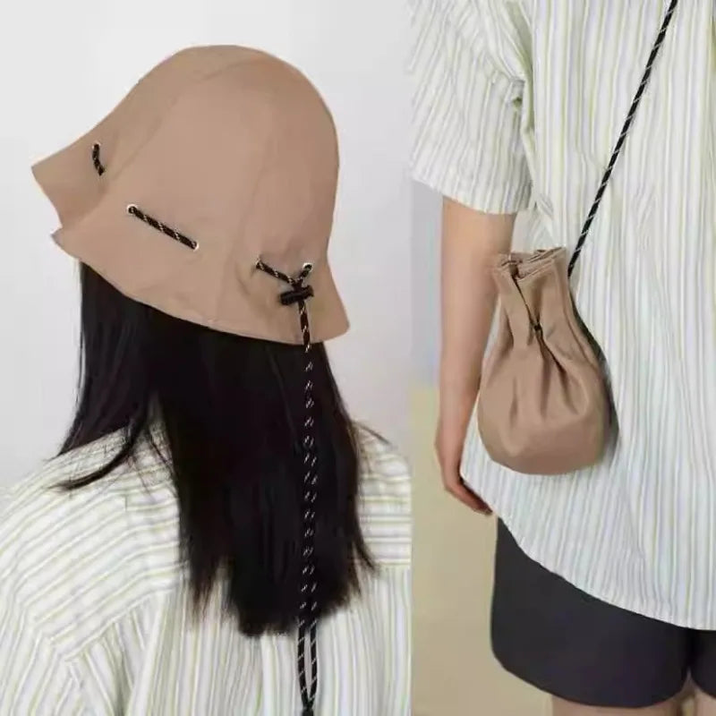 Women's Reversible Bucket Hat – Packable Wide Brim Sun Cap