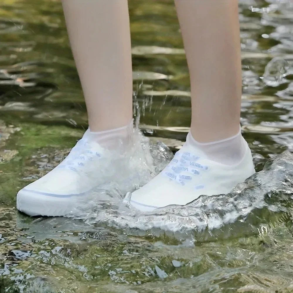 Shoes Waterproof Covers Outdoor Rain Boots Children Rainy Day Biker