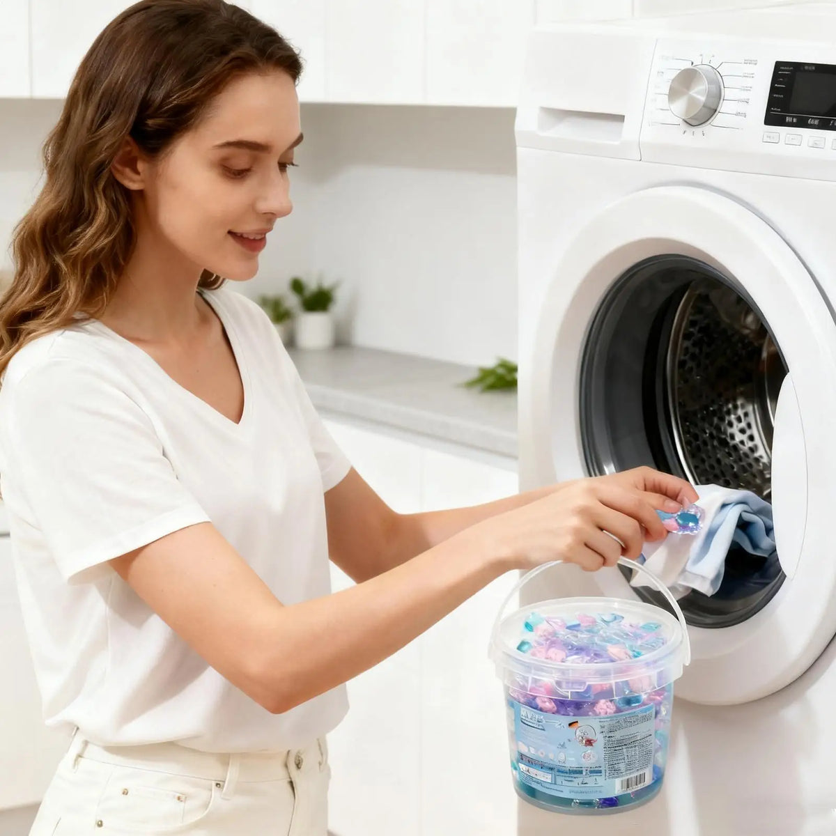 5-in-1 Fragrance Laundry Detergent Pods – 70 Count