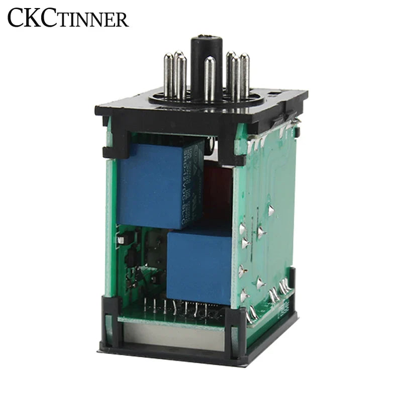 LCD Digital Programmable Time Relay ST3P 12V/24V/220V + Socket