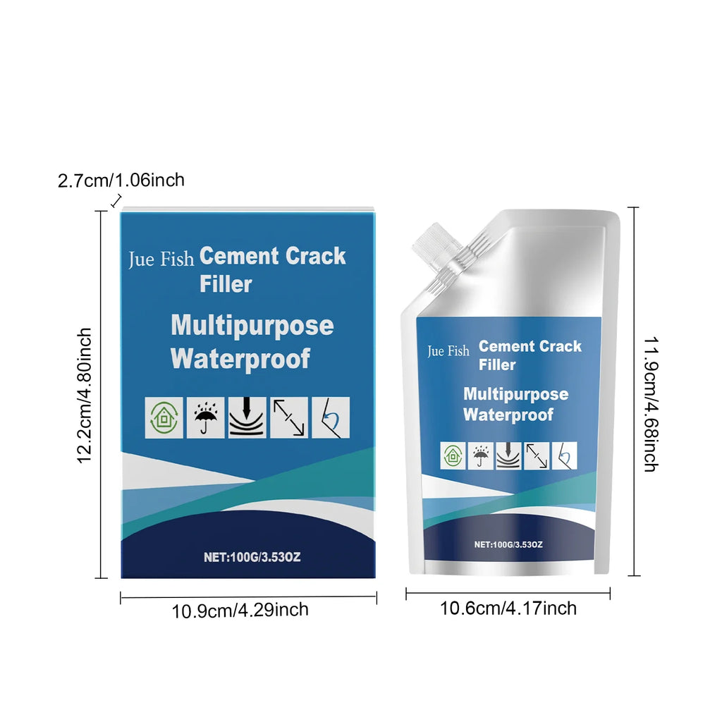 100g Waterproof Caulk Sealant | Wall & Floor Gap Filler