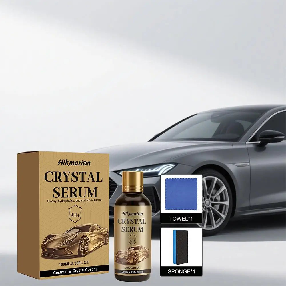 Ceramic&crystal Coating 9h+ Car Crystal Serum Scratch Abrasion