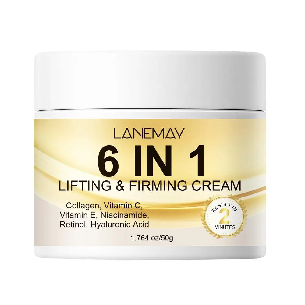 1 Collagen Face Cream Retinol Vitamin C Lifting Firming Facial