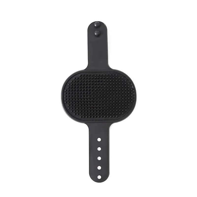 Silicone Pet Bath Brush – Dog & Cat Grooming Massage Comb