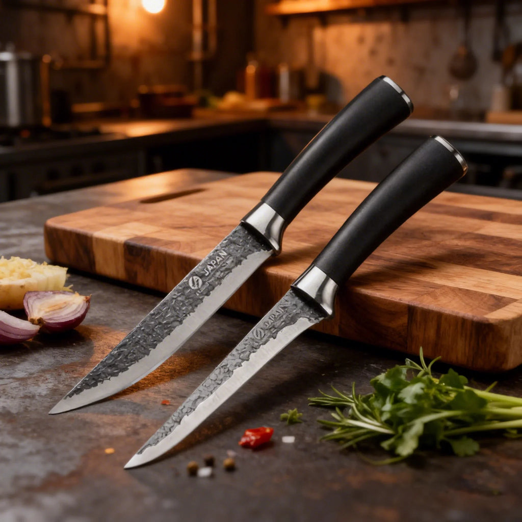 Professional Forged Stainless Steel Chef's Knife – 14.5cm Blade