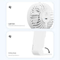 USB Rechargeable Mini Handheld Fan – 1200mAh Portable Cooling