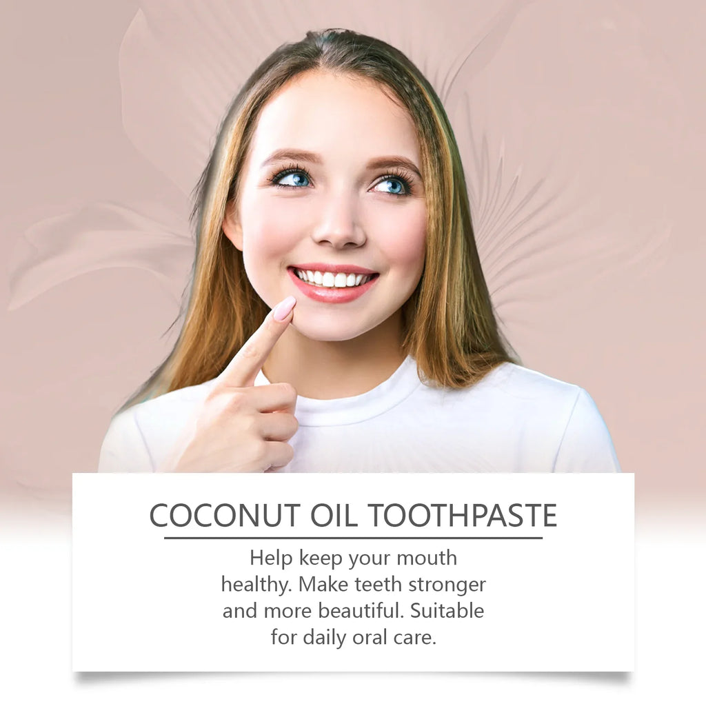 Oralhoe Coconut Oil Toothpaste – Whitening & Gum Care 120g