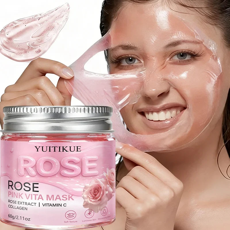 YUITIKUE Rose Peel Mask – Hydrate, Brighten & Firm Skin