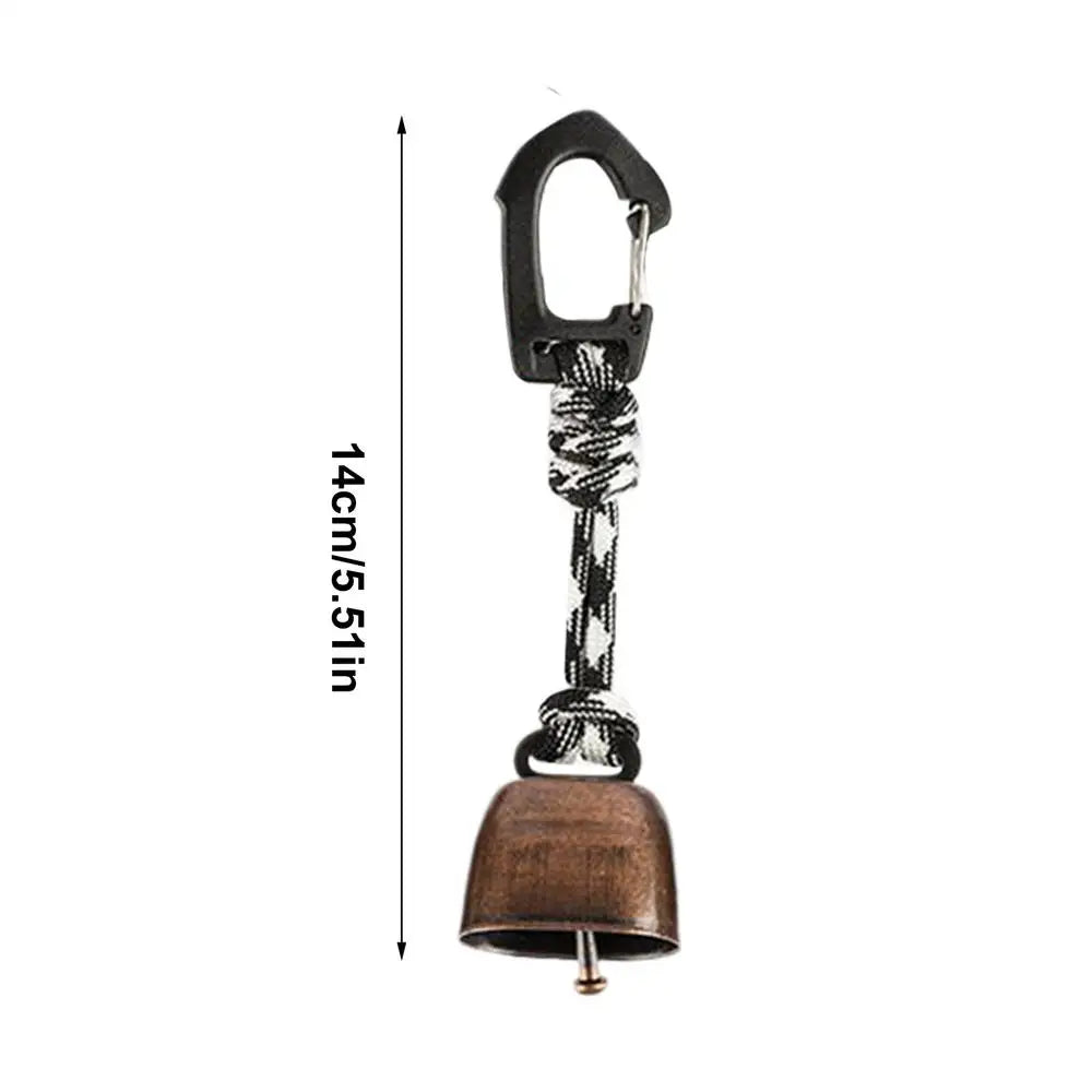 Bear Bells Scare Gear Keychain Iron Outdoor Bell Backpacking Camping