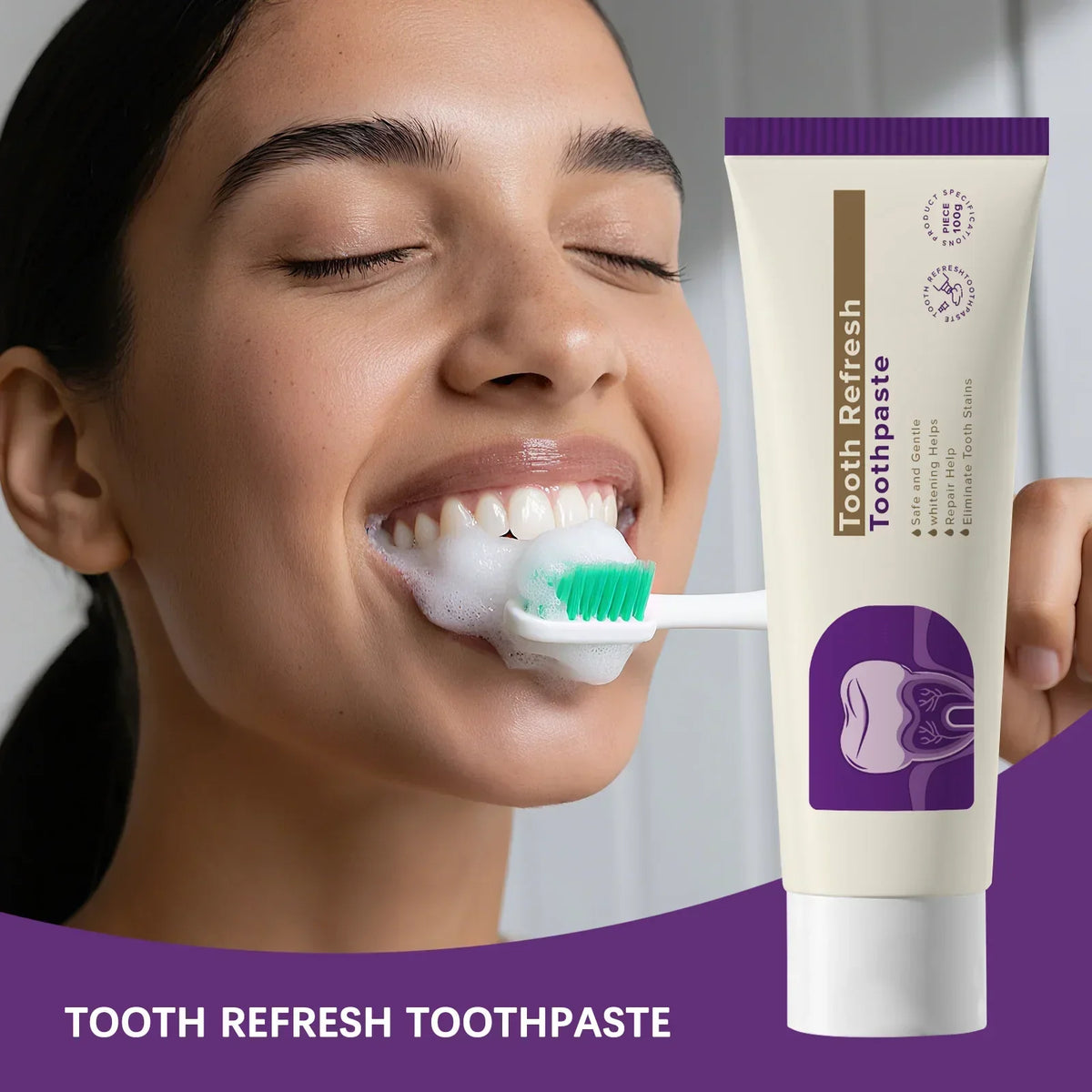 Whitening Toothpaste – Enamel Repair, Tartar & Stain Remover
