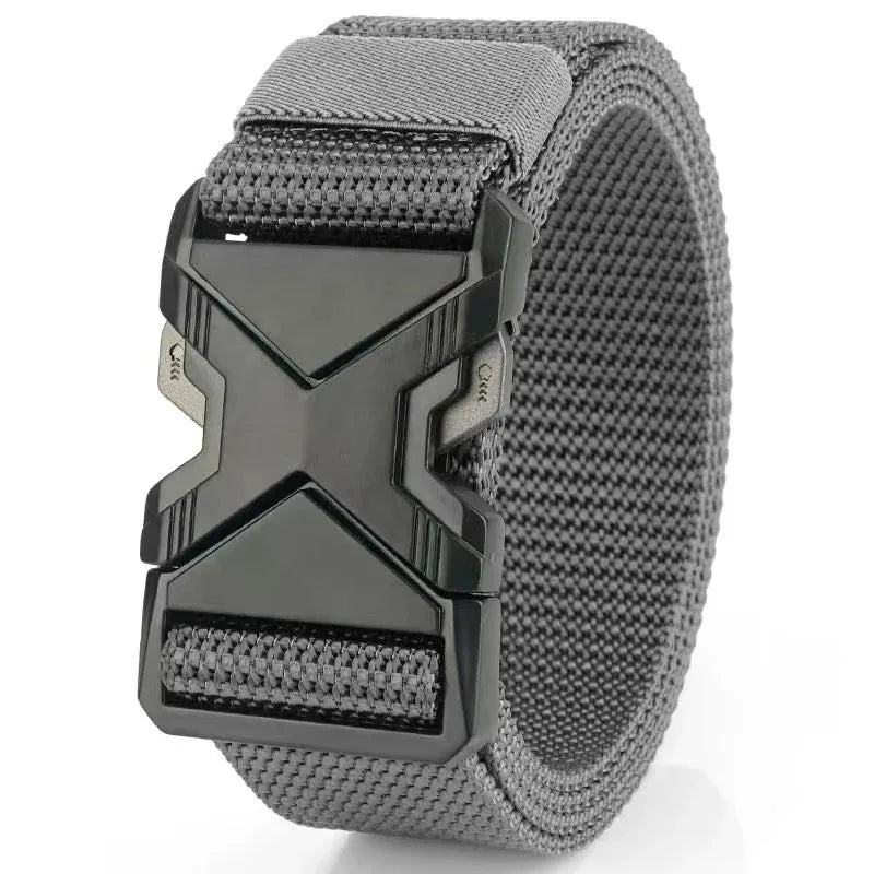 Men's Tactical Sports Belt Adjustable Quick Release Buckle