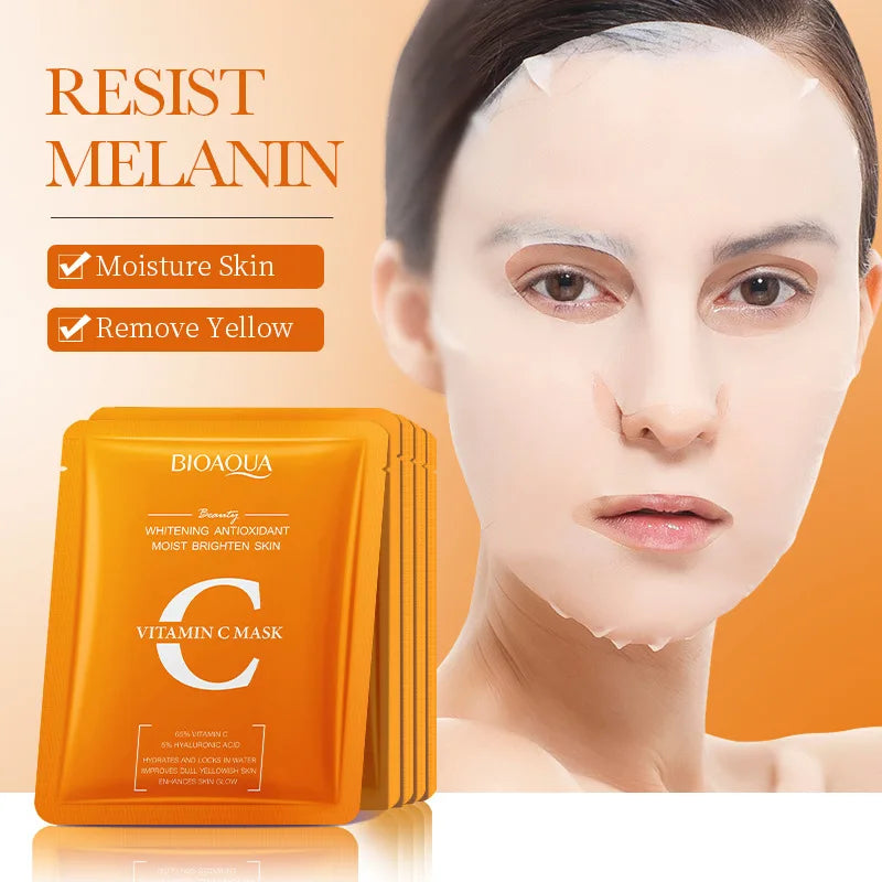 BIOAQUA Snail Hyaluronic Acid & Retinol Face Mask 5/10 Pack