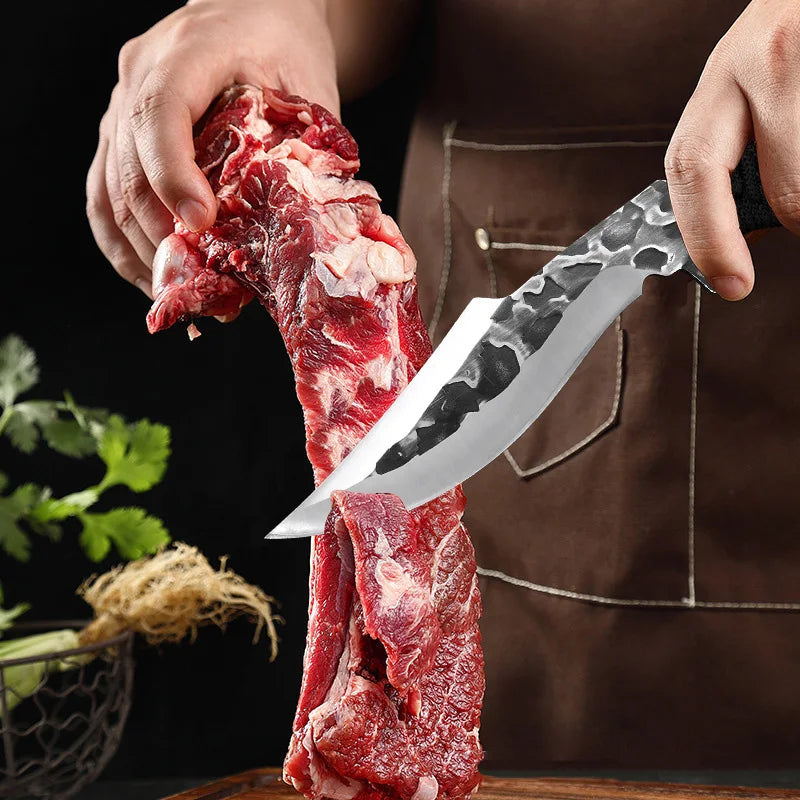 InLeung Forged Stainless Steel Boning & Chef Knife – 12cm