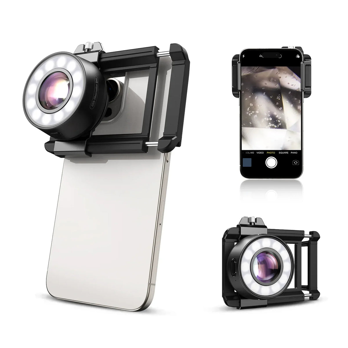 120X Portable Phone Microscope – Jewelry & Antique Inspection