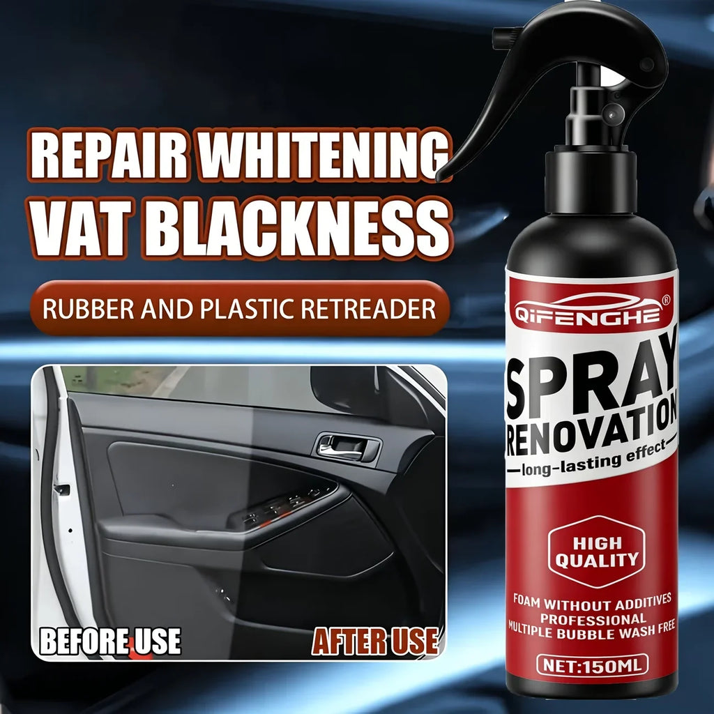 Wash-Free Foam Car Cleaner Spray – Interior & Exterior Restore