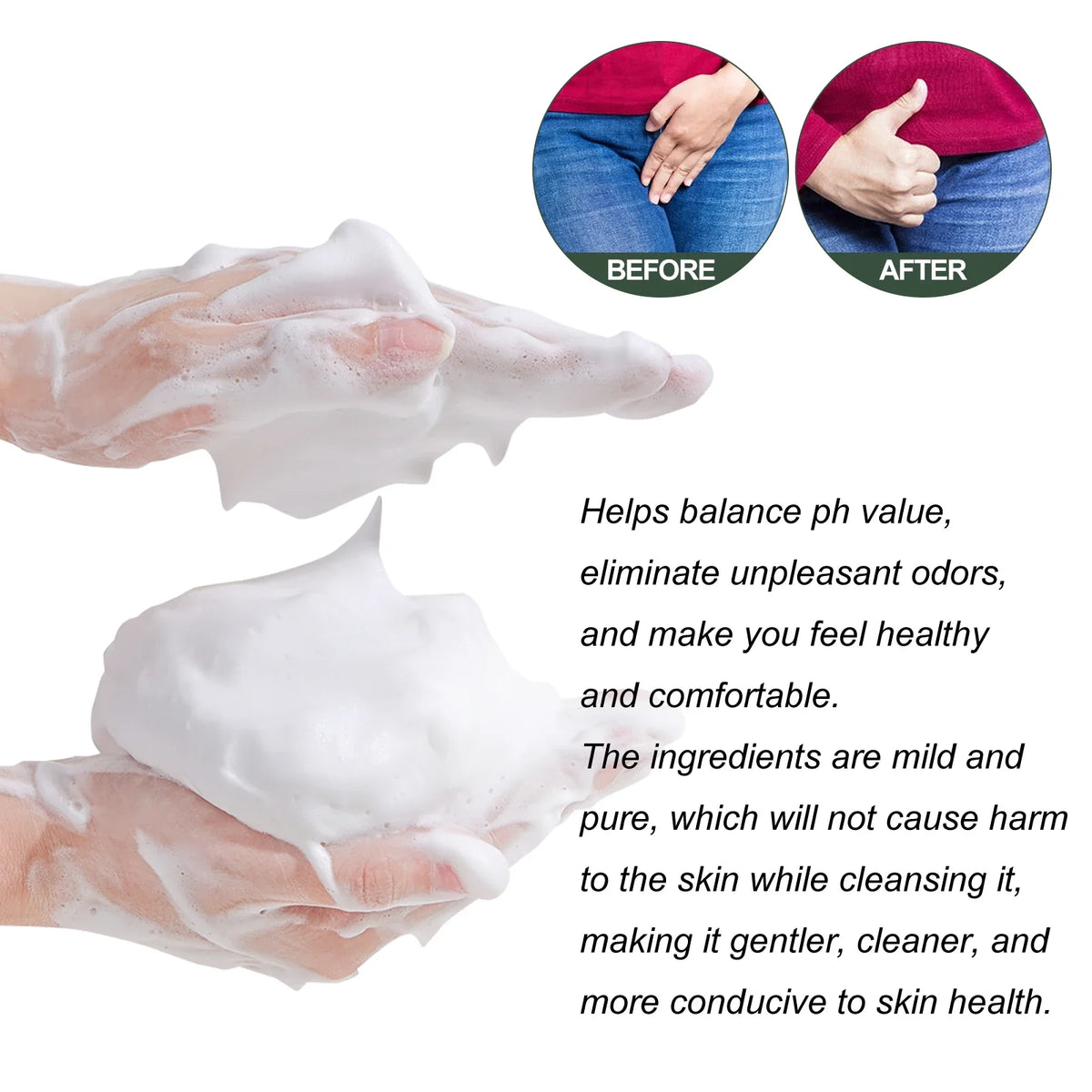 WOODSLEEP Yoni Bar Soap – pH Balance & Deep Cleanse for Women