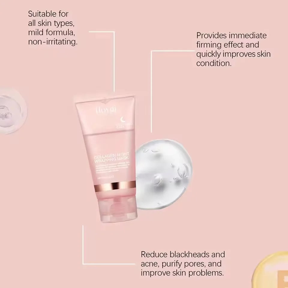 LGRAMER Collagen Peel-Off Overnight Face Mask – Korean Skincare